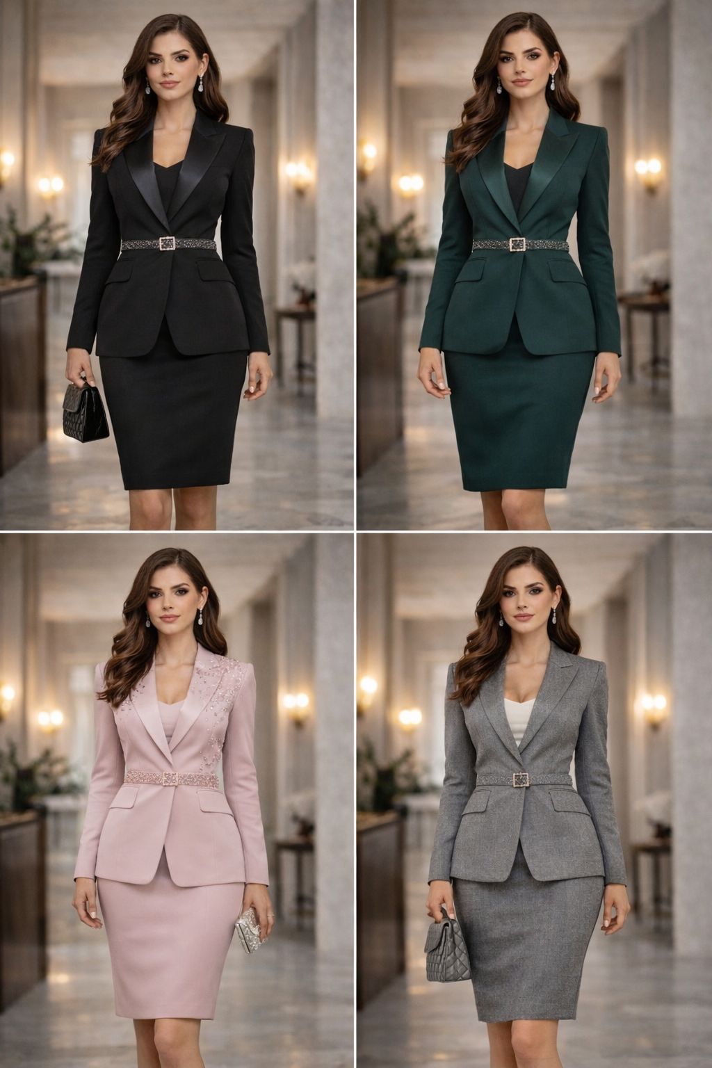 LUXURY WOMEN’S SKIRT SUIT