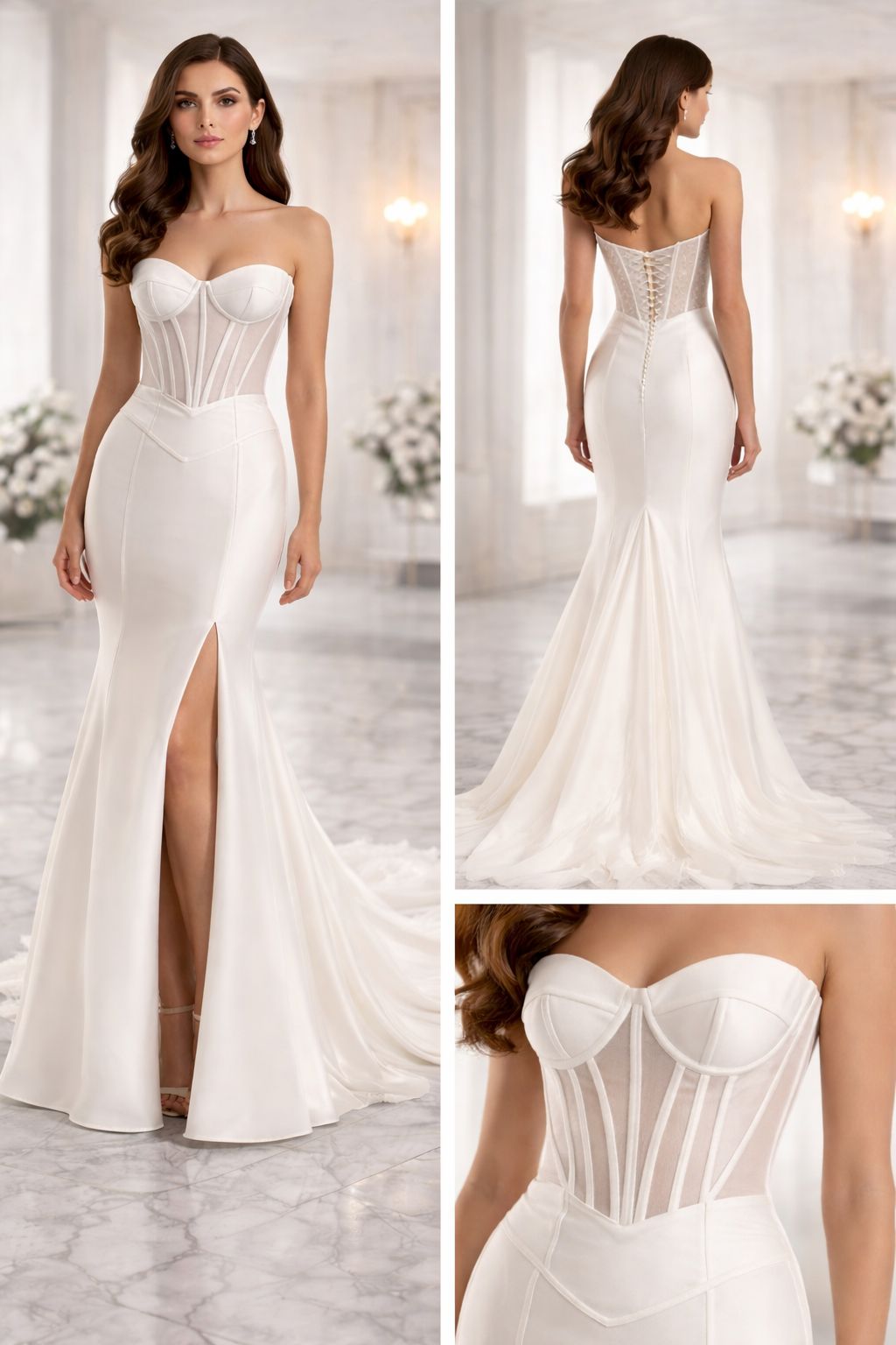 Couture Civil Wedding Gown