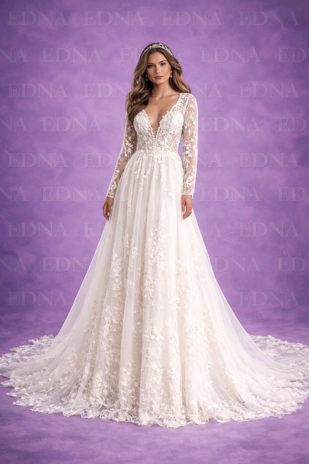 Modest Luxury Bridal Gown