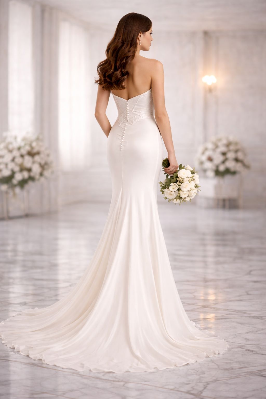 Luxury Civil Wedding Dress